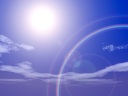 空に現れるふたつの虹は心を映していた