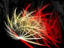 The storm which red and white intersect