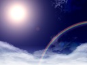 a thought -- empty -- exceed a rainbow highly