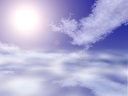 雲を越え、光が降り注ぐ世界