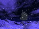 The spectacle of appearing with a novel.It is the night of Mild's hill.