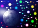 夜空を彩り流れていく星々